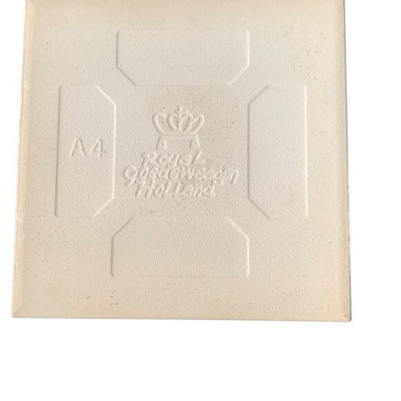 Vintage Holland America Line Delft SS Ryndam Ii 1951-1972 Ceramic Tile Coaster - Picture 6 of 6